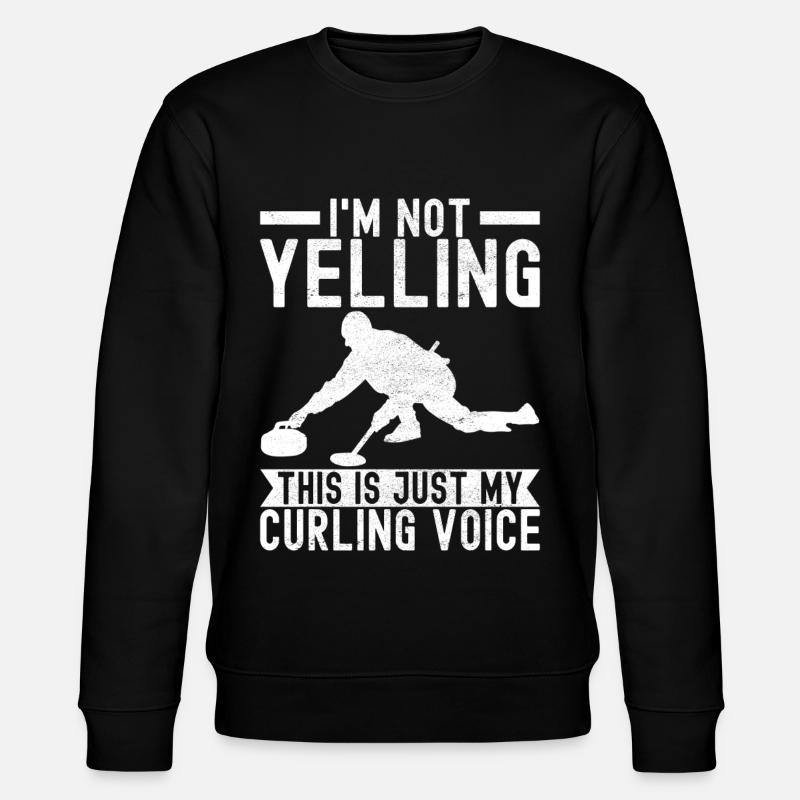 Joueurs de curling - Sweat bio CHANGER Stanley/Stella Unisexe - noir