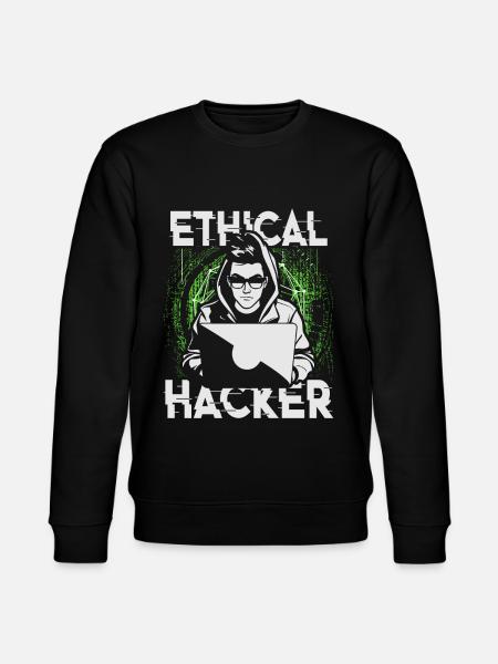 Ethical Hacker Ethischer Hacker - Stanley/Stella Unisex Bio-Sweatshirt CHANGER - Schwarz