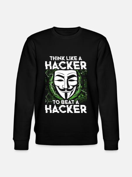 Ethical Hacker Ethischer Hacker - Stanley/Stella Unisex Bio-Sweatshirt CHANGER  - Schwarz