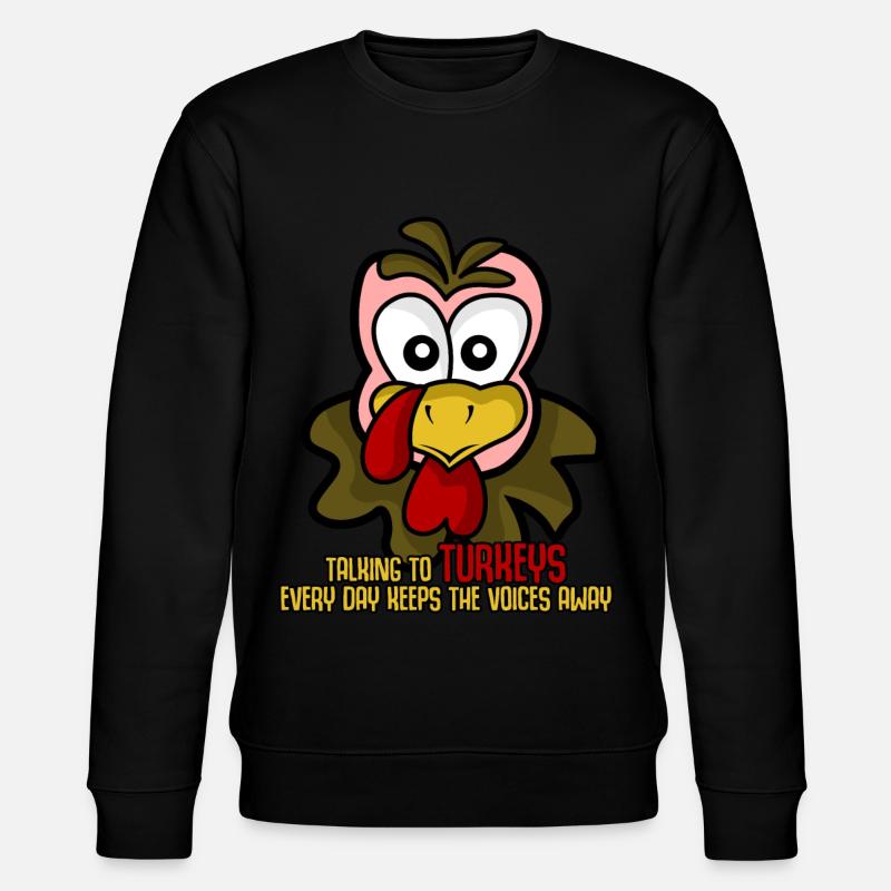 Dinde Dindes - Sweat bio CHANGER Stanley/Stella Unisexe - noir