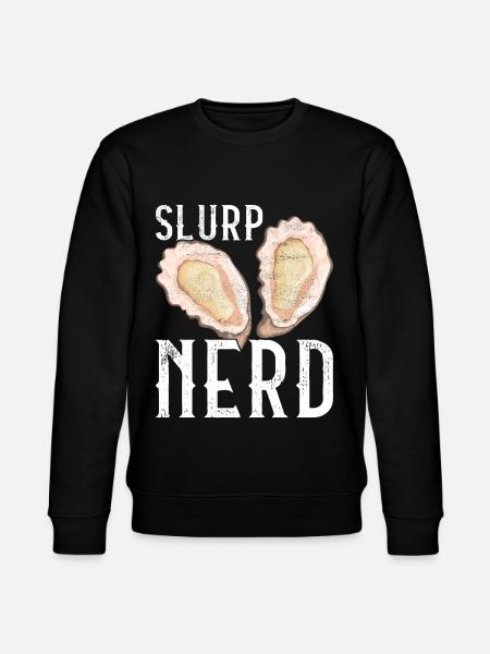 Oysters Oyster Lovers - Stanley/Stella CHANGER Unisex Organic Sweatshirt - black