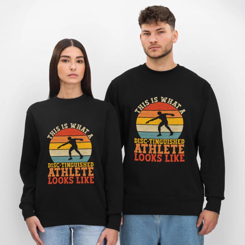 Diskuswerfer Diskuswurf Stanley/Stella Unisex Bio-Sweatshirt CHANGER 