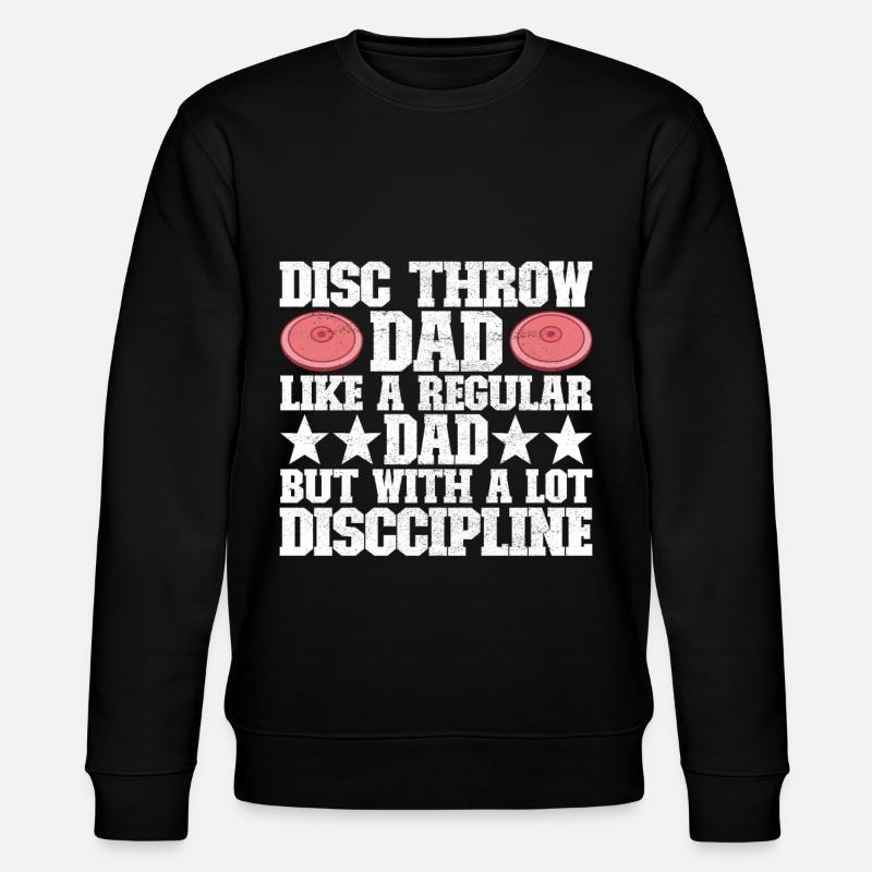 Discus thrower discus throw - Stanley/Stella CHANGER Unisex Organic Sweatshirt - black