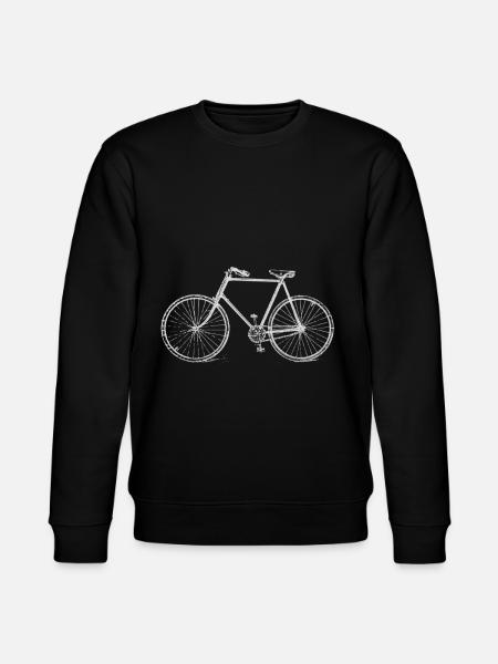 bicycle - Stanley/Stella CHANGER Unisex Organic Sweatshirt - black