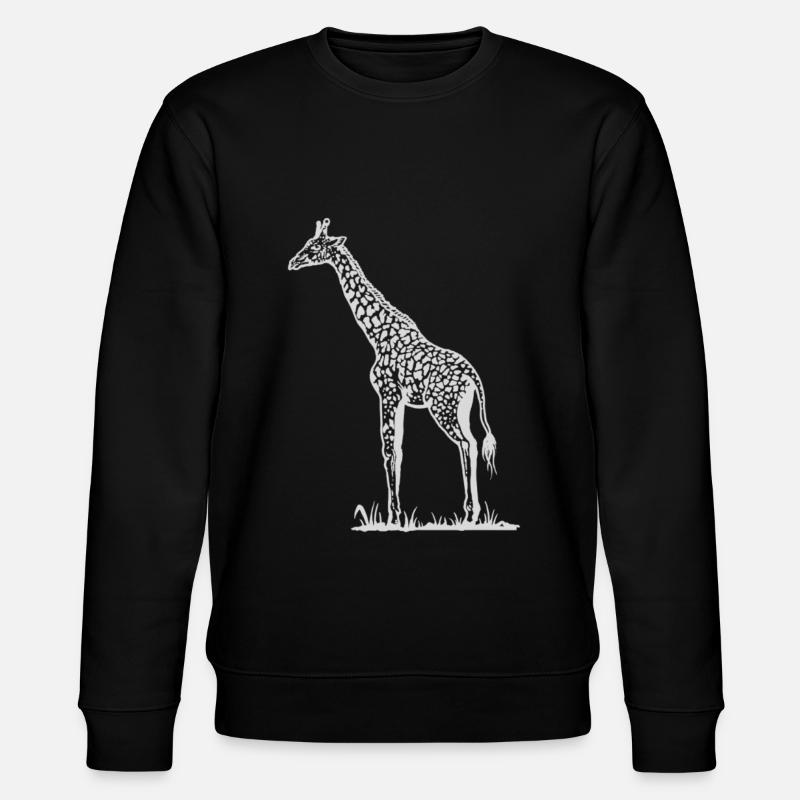 girafe - Sweat bio CHANGER Stanley/Stella Unisexe - noir
