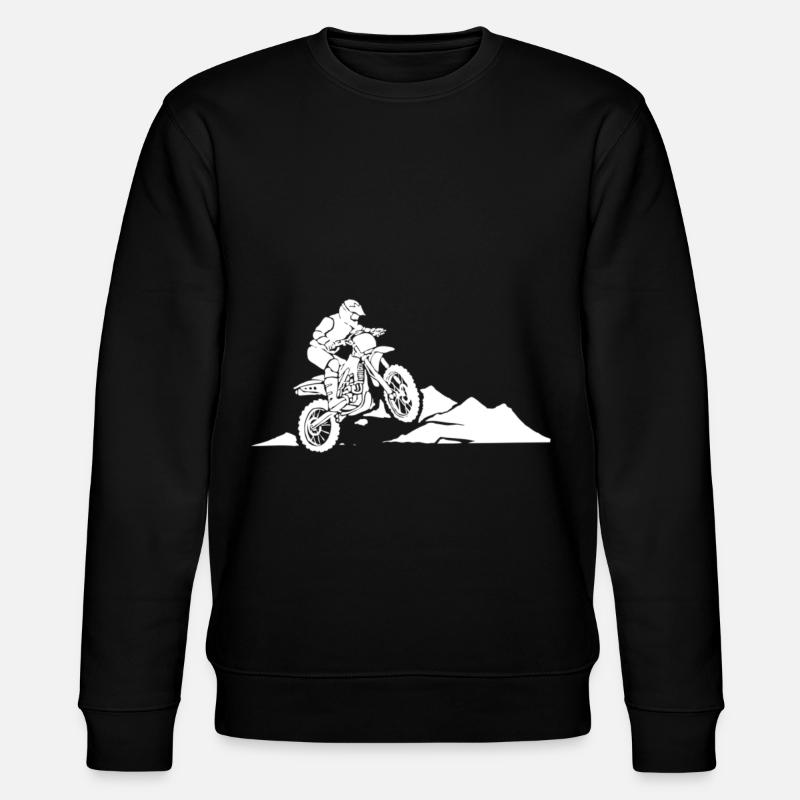 motocross - Sweat bio CHANGER Stanley/Stella Unisexe - noir
