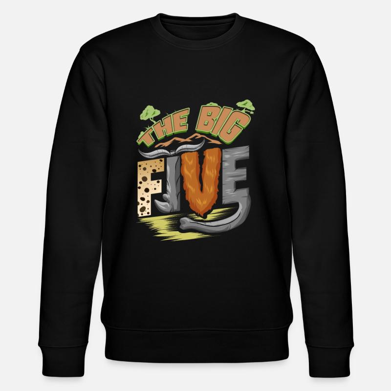 Le grand cinq - Sweat bio CHANGER Stanley/Stella Unisexe - noir