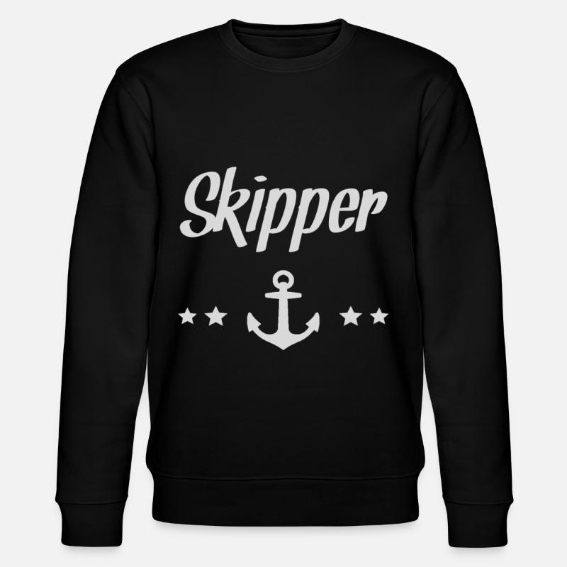 skipper - Sweat bio CHANGER Stanley/Stella Unisexe - noir