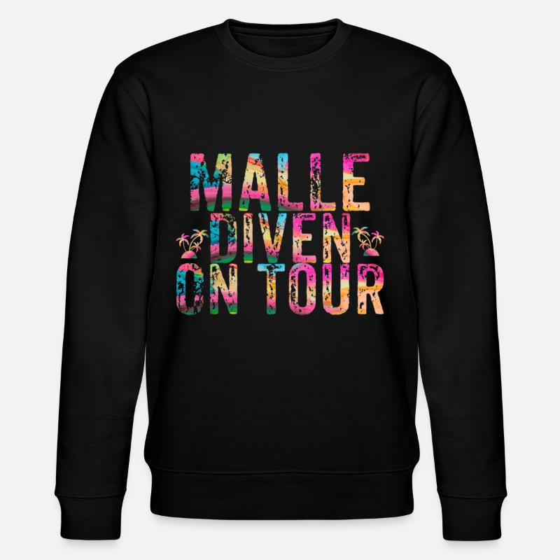 Malediven - Stanley/Stella Unisex Bio-Sweatshirt CHANGER - Schwarz