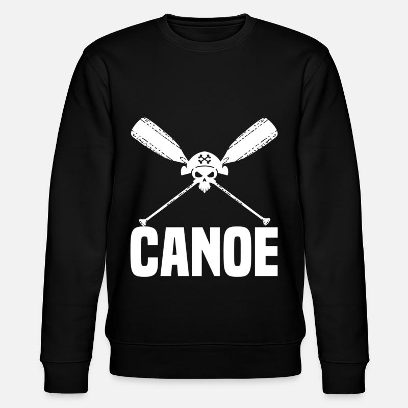 canoe - Stanley/Stella CHANGER Unisex Organic Sweatshirt - black