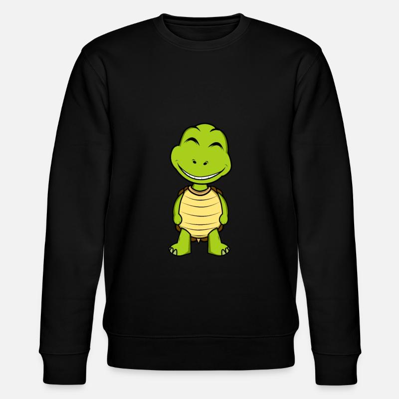 turtle - Stanley/Stella CHANGER Unisex Organic Sweatshirt - black