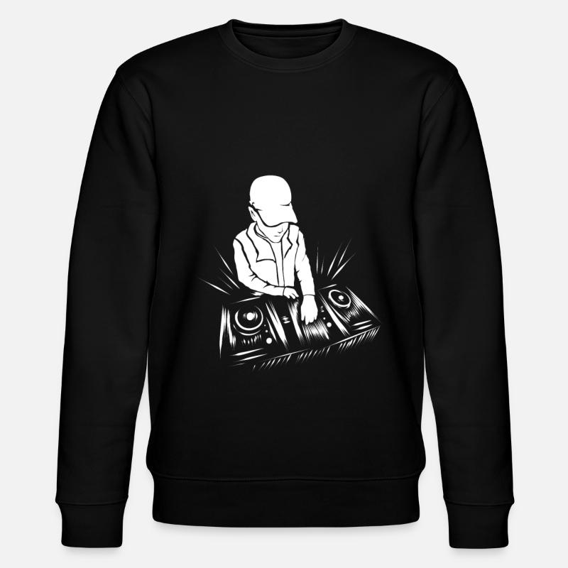 DJ - Stanley/Stella Unisex Bio-Sweatshirt CHANGER  - Schwarz