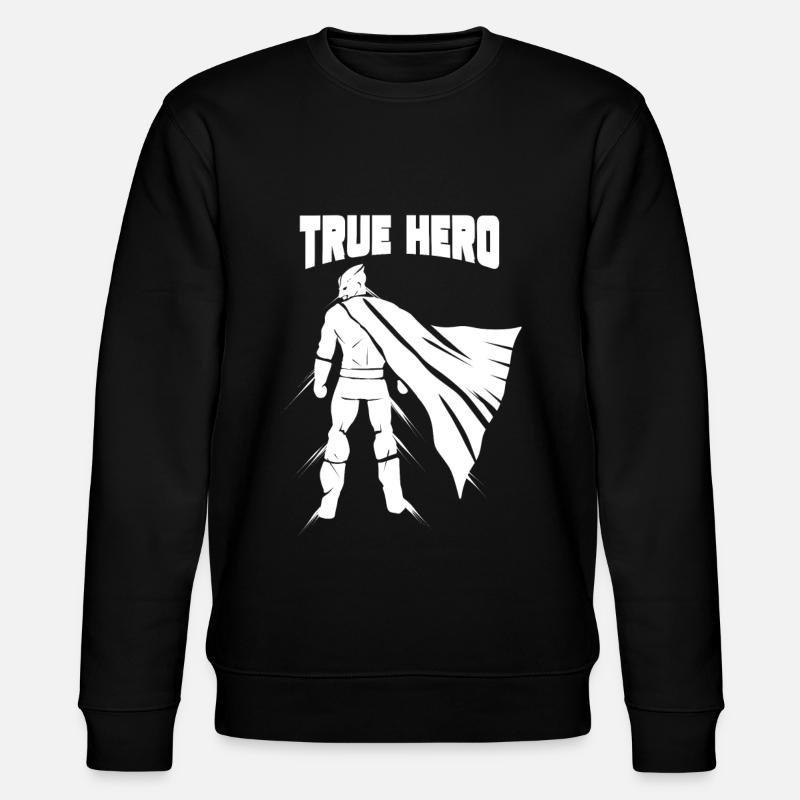 Hero - Stanley/Stella CHANGER Unisex Organic Sweatshirt - black