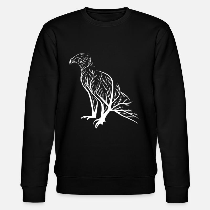 Aigle rapace - Sweat bio CHANGER Stanley/Stella Unisexe - noir