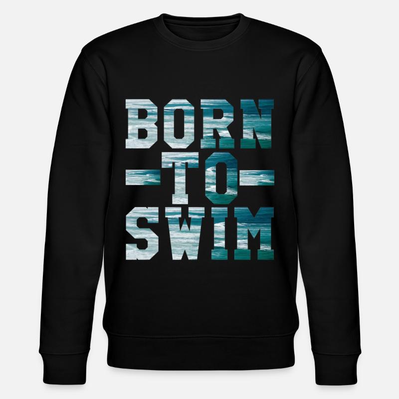 natation - Sweat bio CHANGER Stanley/Stella Unisexe - noir