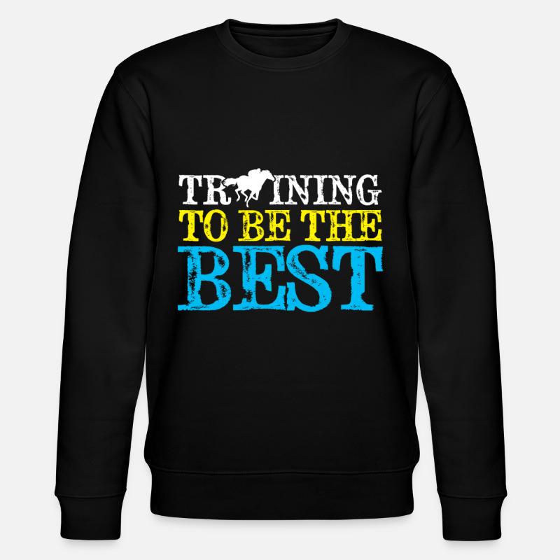 Courses de chevaux - Sweat bio CHANGER Stanley/Stella Unisexe - noir