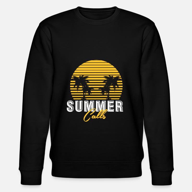 Baignade en été - Sweat bio CHANGER Stanley/Stella Unisexe - noir
