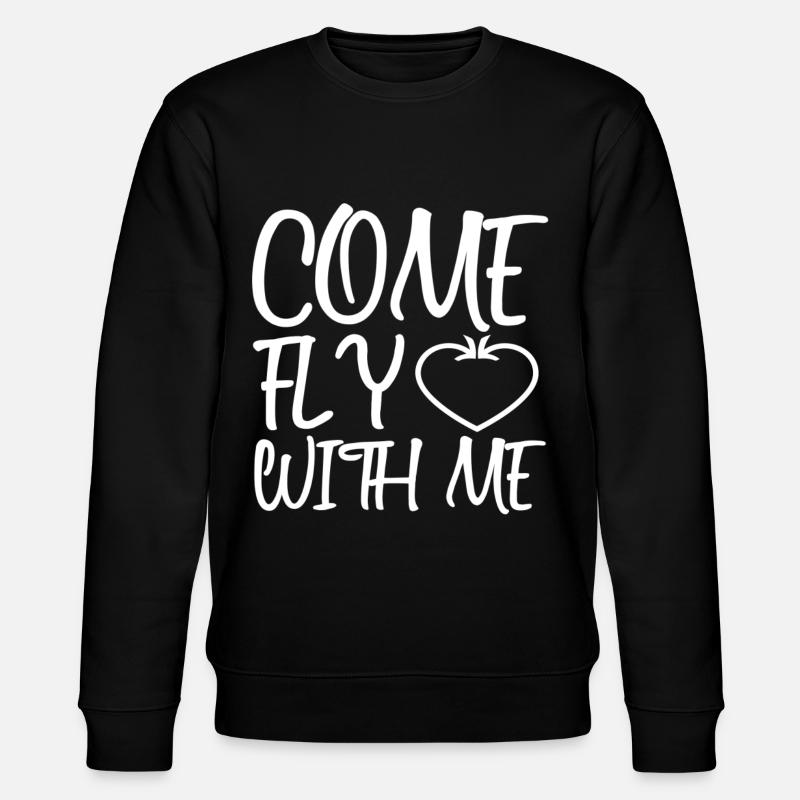 avion - Sweat bio CHANGER Stanley/Stella Unisexe - noir