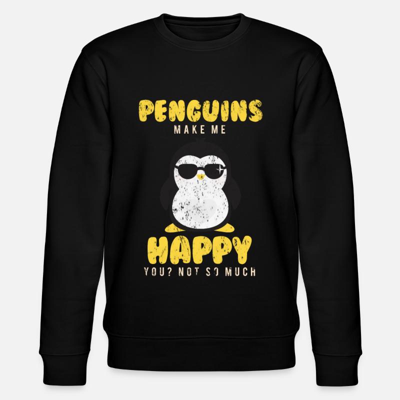 penguin - Stanley/Stella CHANGER Unisex Organic Sweatshirt - black