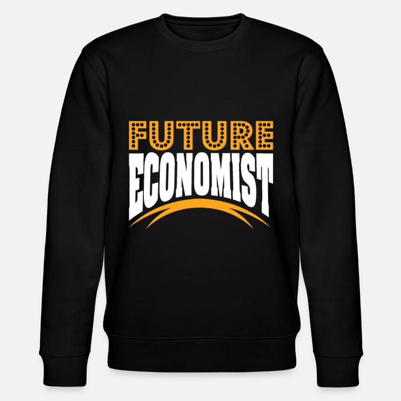 Wirtschaft Student Geschenk BWL VWL - Stanley/Stella Unisex Bio-Sweatshirt CHANGER  - Schwarz