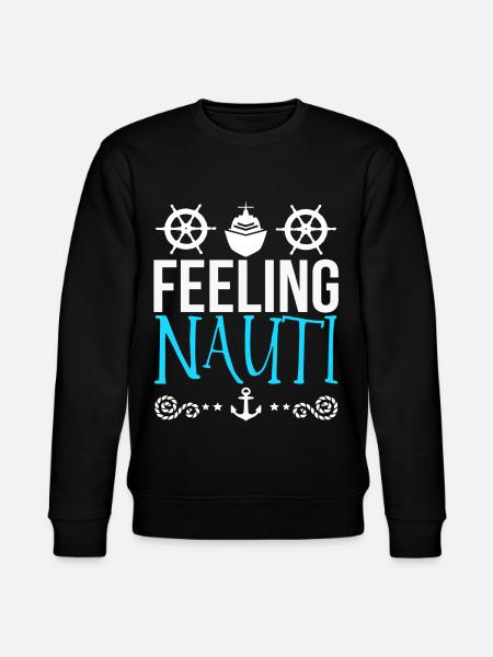 boat - Stanley/Stella CHANGER Unisex Organic Sweatshirt - black