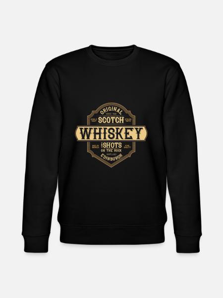 whiskey - Stanley/Stella CHANGER Unisex Organic Sweatshirt - black
