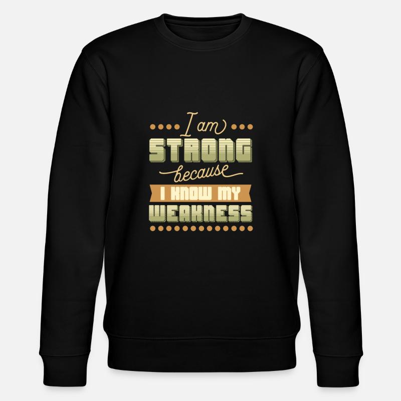 Coole Sprüche - Stanley/Stella Unisex Bio-Sweatshirt CHANGER - Schwarz