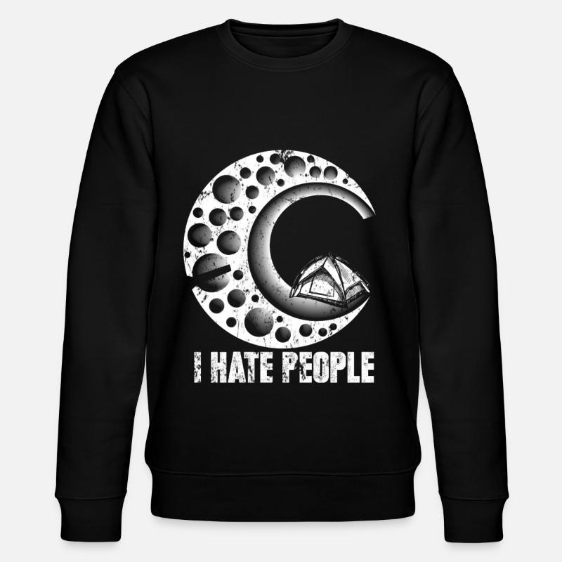 camping - Stanley/Stella CHANGER Unisex Organic Sweatshirt - black