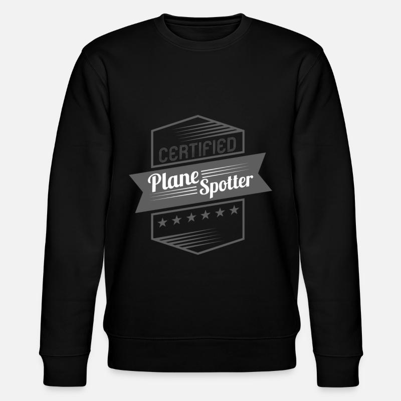 planespotter - Sweat bio CHANGER Stanley/Stella Unisexe - noir