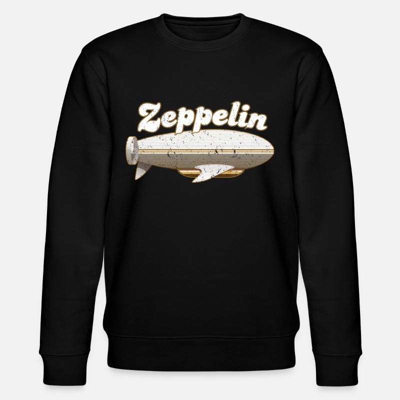 Zeppelin et dirigeable - Sweat bio CHANGER Stanley/Stella Unisexe - noir