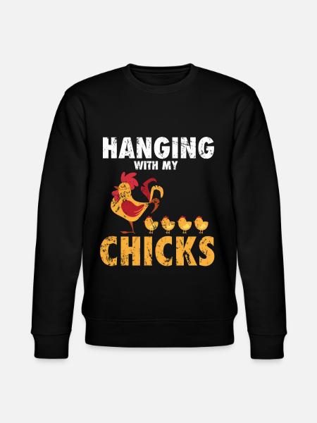 Poulet - Sweat bio CHANGER Stanley/Stella Unisexe - noir