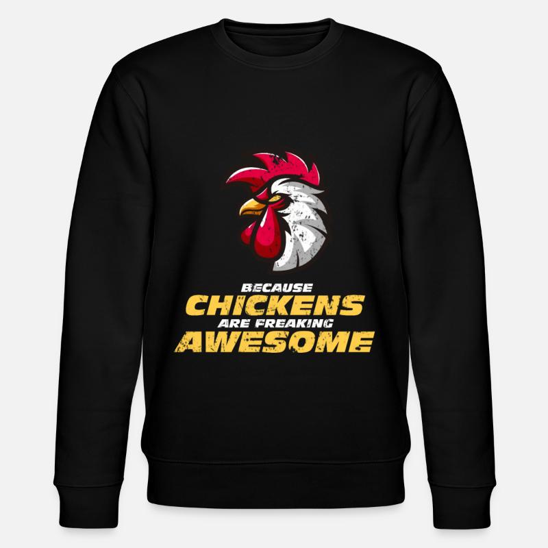 Poulet - Sweat bio CHANGER Stanley/Stella Unisexe - noir