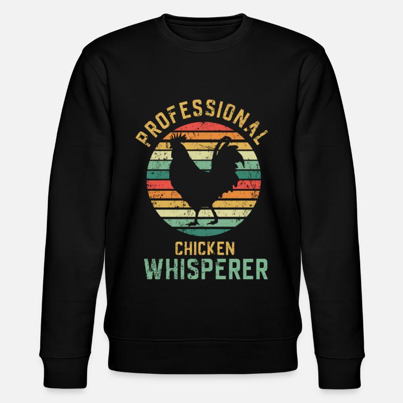 poulet - Sweat bio CHANGER Stanley/Stella Unisexe - noir