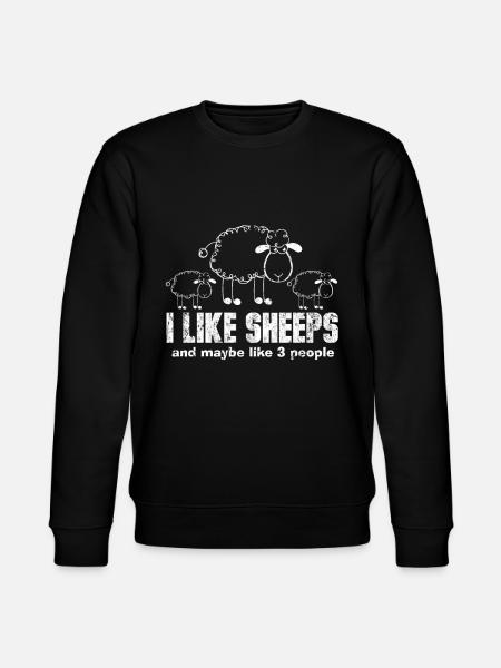 Sheep - Stanley/Stella CHANGER Unisex Organic Sweatshirt - black