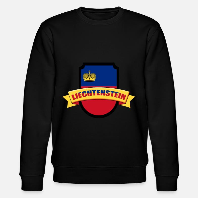 Principauté de Liechtenstein - Sweat bio CHANGER Stanley/Stella Unisexe - noir