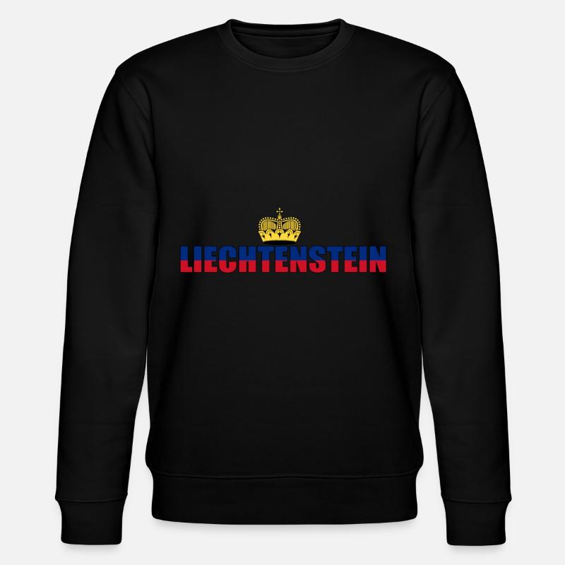 Fürstentum Liechtenstein - Stanley/Stella Unisex Bio-Sweatshirt CHANGER  - Schwarz
