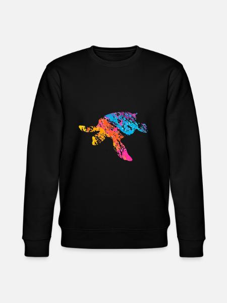 turtle - Stanley/Stella CHANGER Unisex Organic Sweatshirt - black