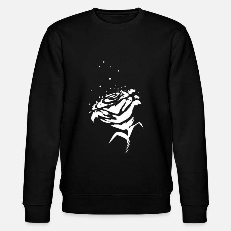 Rose - Stanley/Stella Unisex Bio-Sweatshirt CHANGER  - Schwarz
