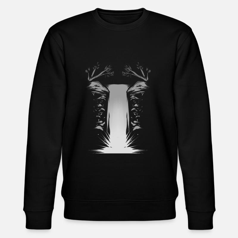 Chute d’eau - Sweat bio CHANGER Stanley/Stella Unisexe - noir