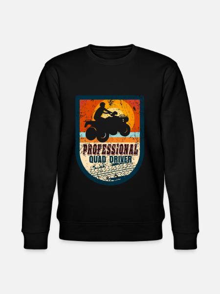 Quad ATV - Stanley/Stella CHANGER Unisex Organic Sweatshirt - black