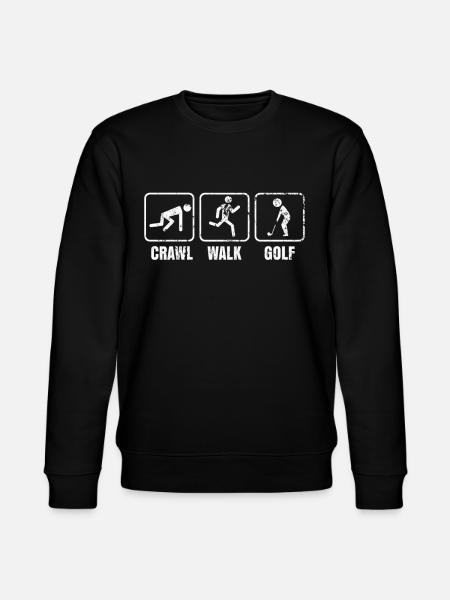 golf - Stanley/Stella CHANGER Unisex Organic Sweatshirt - black