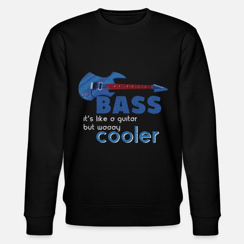 Basse musique basse - Sweat bio CHANGER Stanley/Stella Unisexe - noir