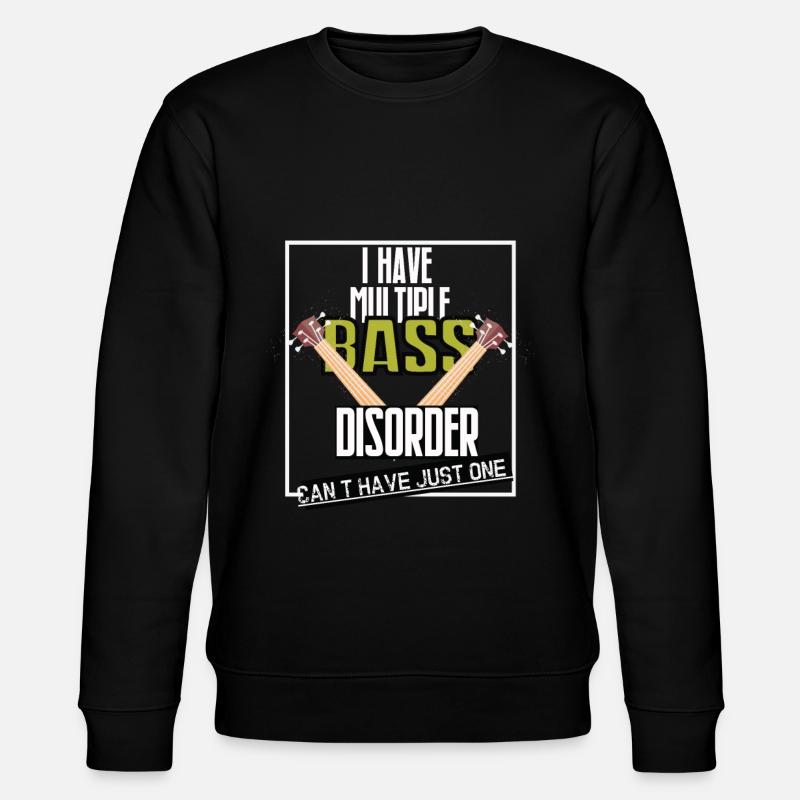 Basse musique basse - Sweat bio CHANGER Stanley/Stella Unisexe - noir