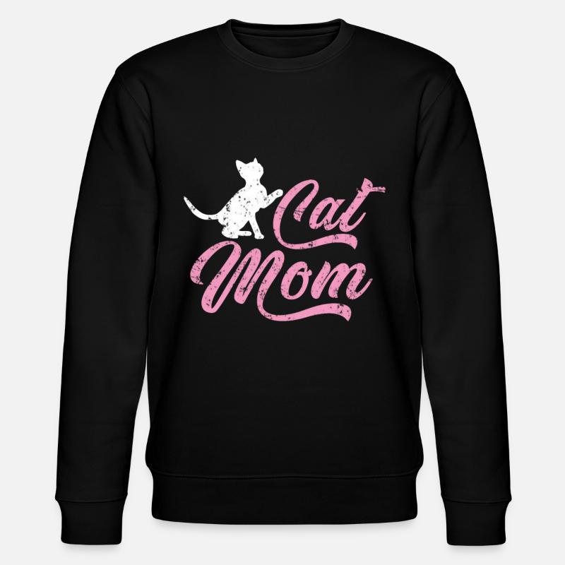 Maman de chats - Sweat bio CHANGER Stanley/Stella Unisexe - noir