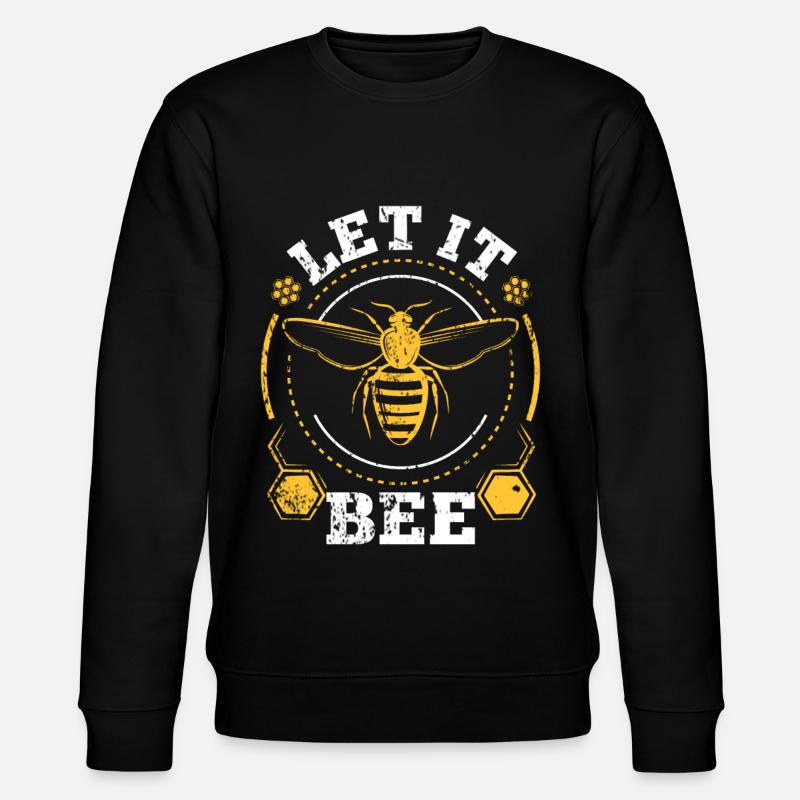 Cadeau de bourdon abeille - Sweat bio CHANGER Stanley/Stella Unisexe - noir