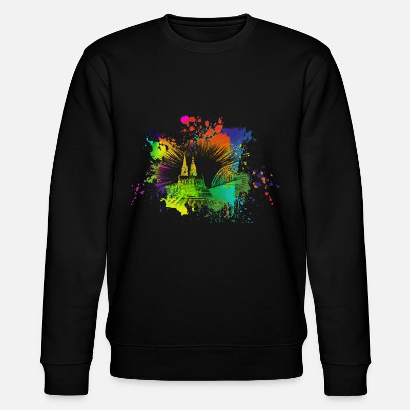 Cathédrale de Cologne Cologne - Sweat bio CHANGER Stanley/Stella Unisexe - noir