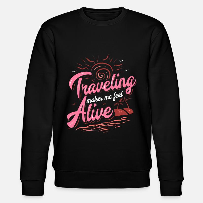 Vie de voyage - Sweat bio CHANGER Stanley/Stella Unisexe - noir
