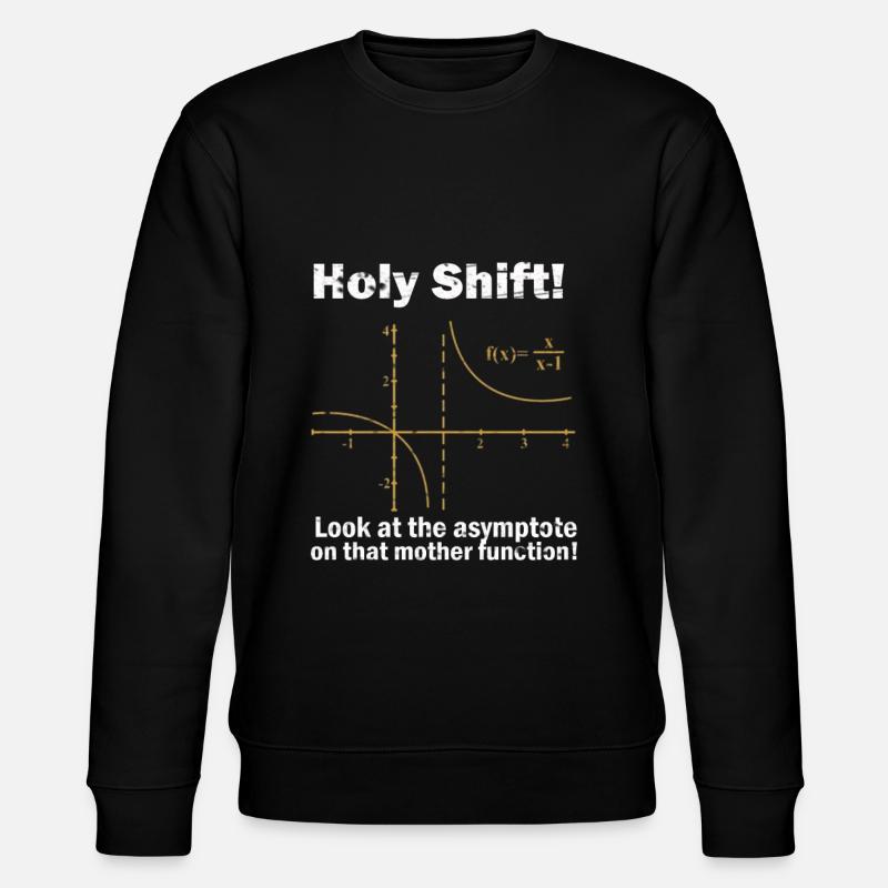 Mathematik Mathe Mathematiker Experiment geschenk - Stanley/Stella Unisex Bio-Sweatshirt CHANGER  - Schwarz