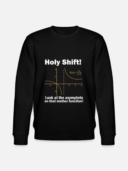 Math math mathematician experiment gift - Stanley/Stella CHANGER Unisex Organic Sweatshirt - black