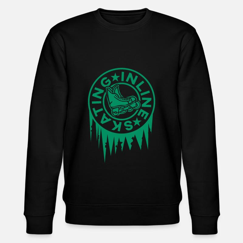 Inline Skating - Stanley/Stella Unisex Bio-Sweatshirt CHANGER  - Schwarz